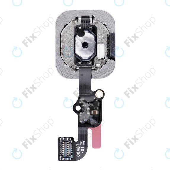 Apple iPhone 6S, 6S Plus - Home Taste + Flex Kabel (Silver)