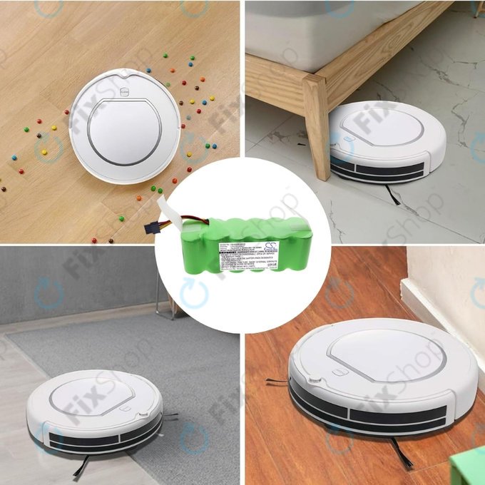 Ecovacs Deebot CR120, KK-8, X500 - Akku Batterie LP43SC2000P Ni-MH 14.4V 2000mAh HQ