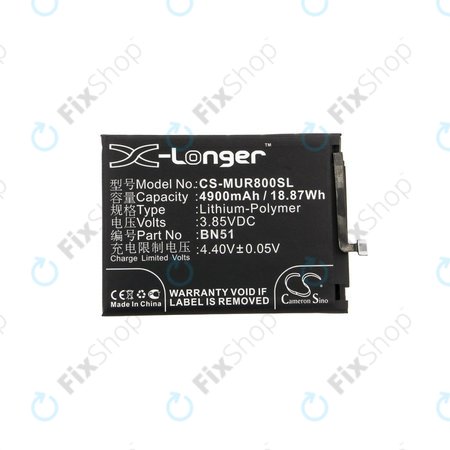 Xiaomi Redmi 8, 8A - Akku Batterie BN51 4900mAh HQ