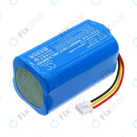 Akku batterie für Blaupunkt BlueBot XSMART, 3400mAh, Li-Ion, 14.4V, BPK-VCBB1XB, Xboost, D071-INR-CH-4S1P, HQ
