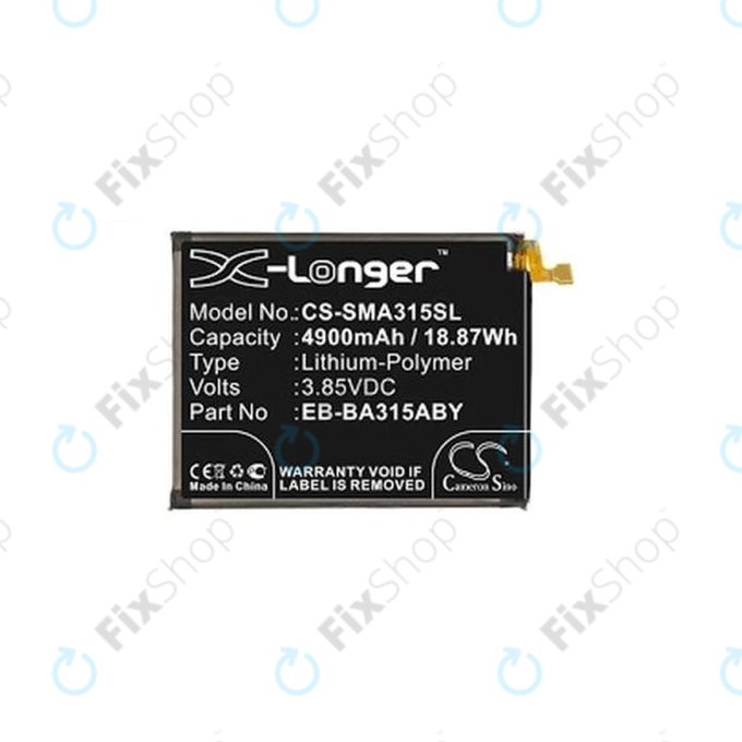 Samsung Galaxy A22 A225F, A31 A315F, A32 4G A325F - Akku Batterie EB-BA315ABY 4900mAh HQ