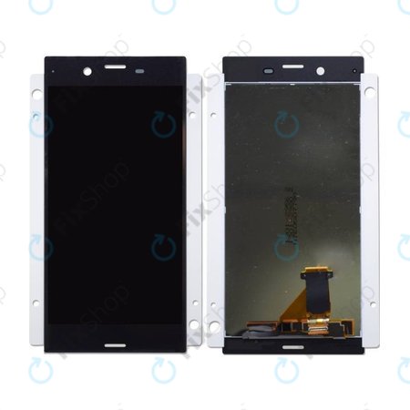 Sony Xperia XZ F8331 - LCD Display + Touchscreen Front Glas (Black) TFT
