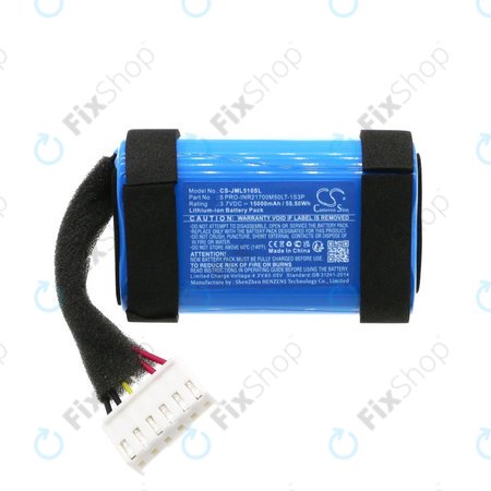 Batterie für JBL Charge 5 WiFi, 15000mAh, Li-Ion, 3.7V, 5 PRO-INR21700M50LT-1S3P, HQ