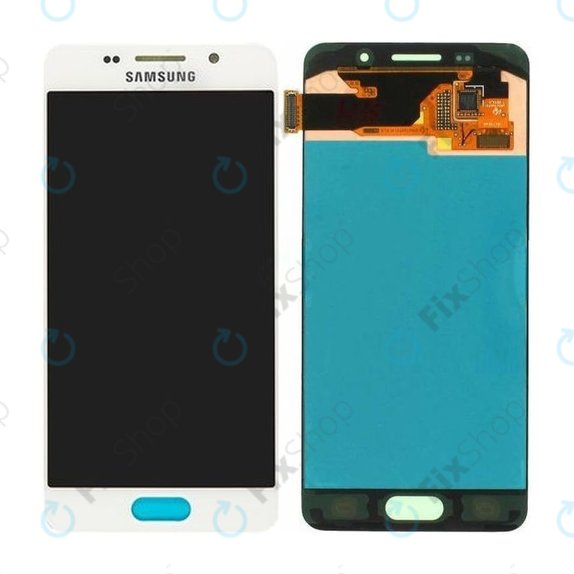 Samsung Galaxy A3 A310F (2016) - LCD Display + Touchscreen Front Glas (White) - GH97-18249A Genuine Service Pack