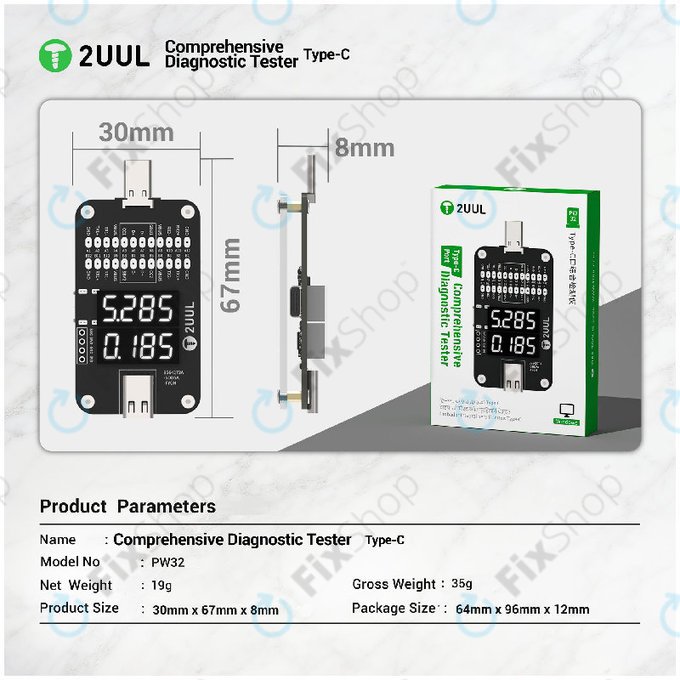Umfassender Diagnosetester, 2UUL PW32