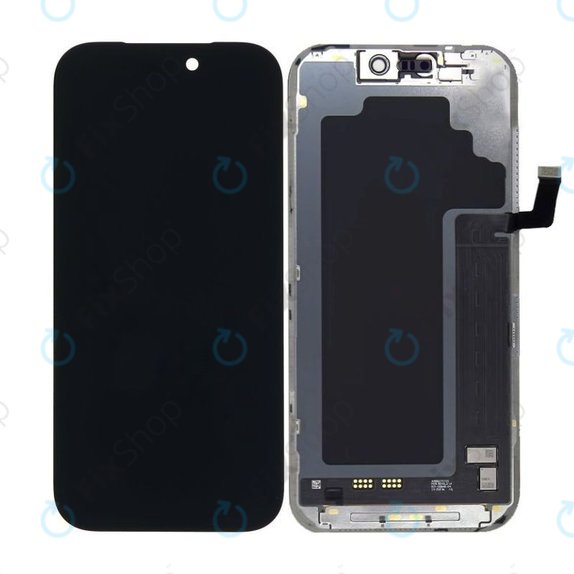 Display Soft OLED 120Hz für iPhone 17 Pro, Touchscreen-Glas mit Rahmen, FixPremium