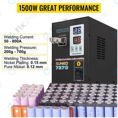 Sunkko 737G - Punktschweißmaschine (1.5KW)