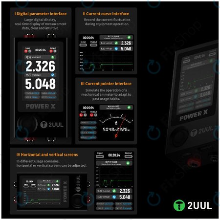 USB-Multimeter (Spannungs- und Strommesser), 2UUL PW11
