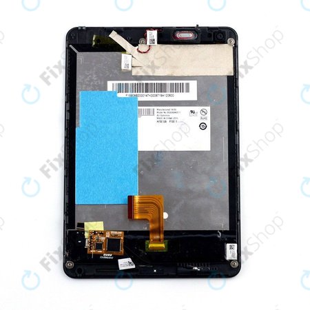 Lenovo Miix 3 - 830 80JB - LCD Display + Touchscreen Front Glas + Rahmen (Black) TFT