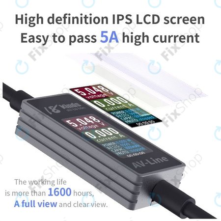 AV-Line - Ladekabel mit Intelligenter Erkennung (Lightning - USB-C)