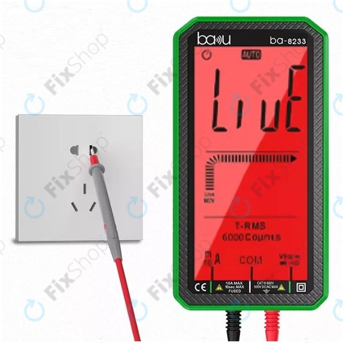 Baku BA-8233 - Professionelles Digitalmultimeter mit Touchscreen