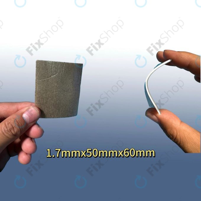 Hochtemperatur-Isolierpad für IC-Transfer und Display-Reparaturen (70mm × 60mm × 1.7mm)