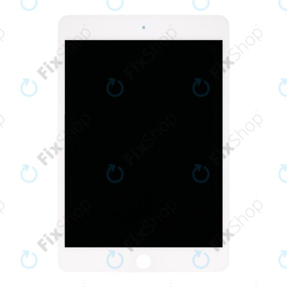 LCD-Display für iPad Mini 5, White, Touchscreen-Glas ohne Rahmen, Refurbished