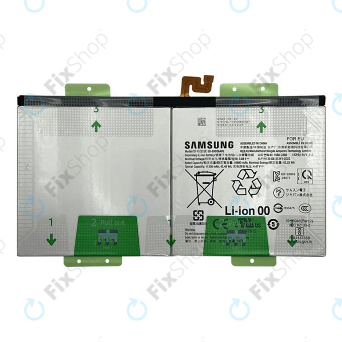 Samsung Galaxy Tab S10 Ultra X920, X926B - Akku Batterie EB-BX926ABE 11200mAh - GH82-35940A Genuine Service Pack