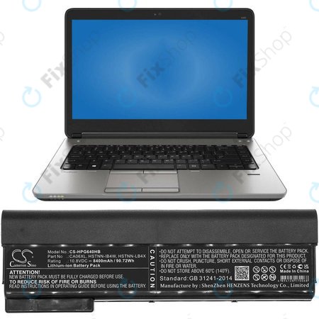 Akku batterie für HP ProBook 640 G1, 650 G1, 655 G1, 645 G1, 8400mAh, Li-Ion, 10.8V, CA06XL, HQ