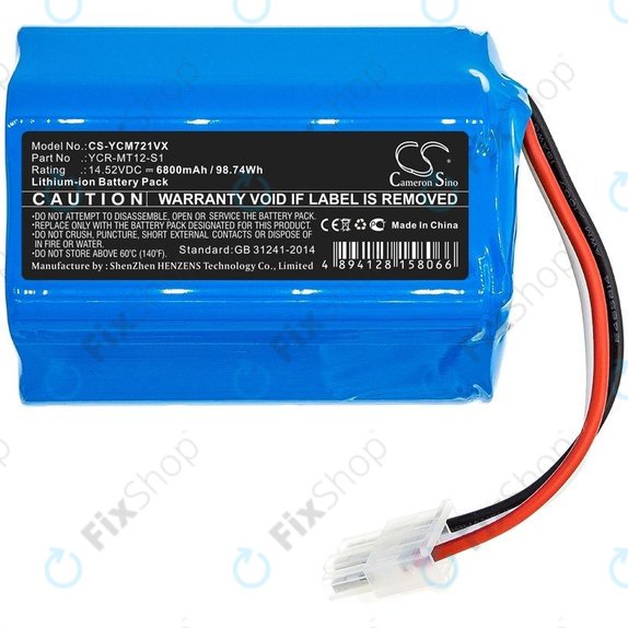 Miele Scout RX2, RX3 Home Vision - Akku Batterie YCR-MT12-S1 Li-Ion 14.52V 6800mAh HQ