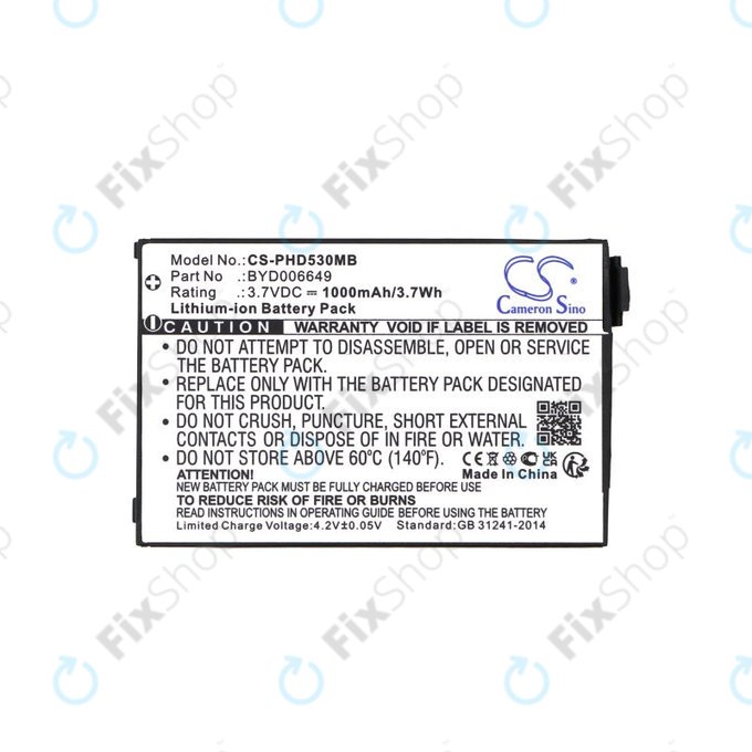 Akku batterie für Philips Avent Eco SCD535 DECT, 1000mAh, Li-Ion, 3.7V, BYD001743, HQ