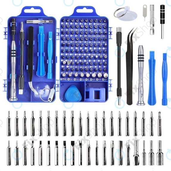 Kingsdun - Professionelles Schraubendreher-Set für Handy-, PC- & Elektronikreparatur 115in1