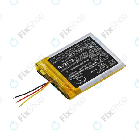 Batterie für HyperX Cloud Flight, Cloud Alpha, 1500mAh, Li-Pol, 3.7V, PL644050, HQ