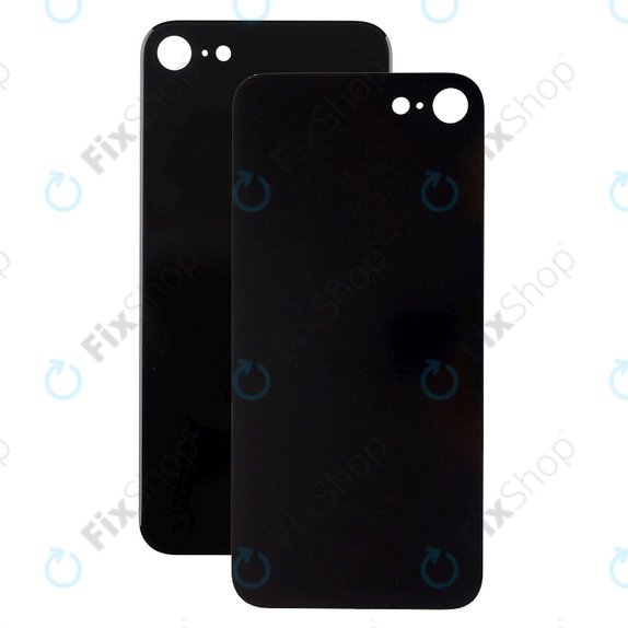 Apple iPhone SE (3rd Gen 2022) - Backcover Glas Vergrössertes Ringloch für die Kamera (Midnight)