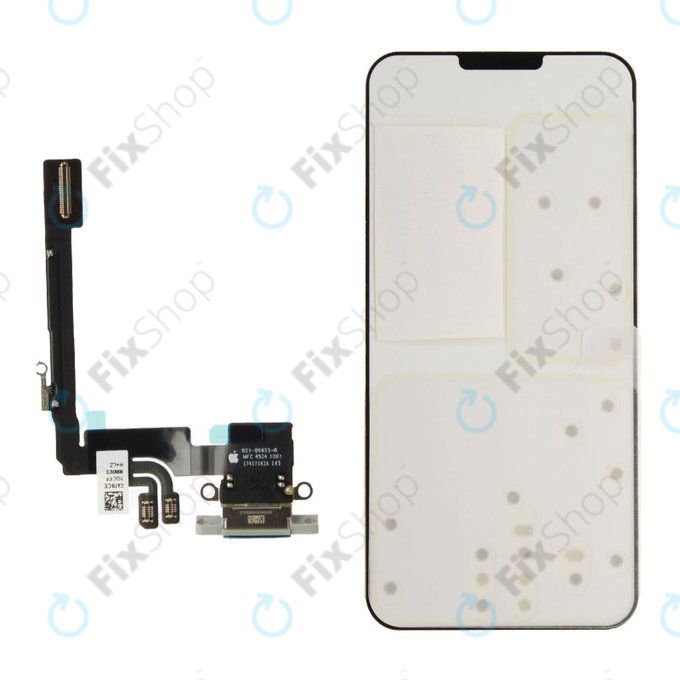 Ladestecker Ladebuchse + Flex Kabel für iPhone 16 Pro | White Titanium | 923-11089 | Genuine Apple