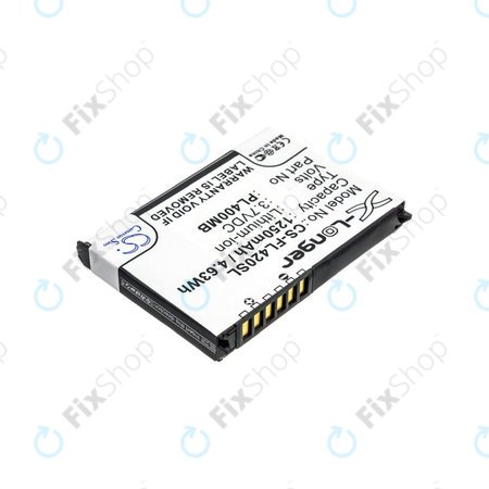Batterie für Fujitsu Siemens Loox N560, N520, N500, 420, 410, 1250mAh, Li-Ion, 3.7V, PL400MB, HQ
