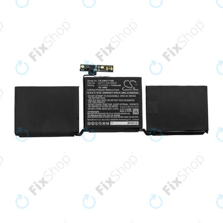 Apple MacBook Pro 13" A2159 (2019), A2289 (2020), A2338 (2020) - Akku Batterie A2171 5100mAh HQ