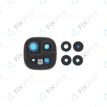 Rückfahrkameraglas mit Rahmen für Xiaomi Redmi Note 15 Pro 5G, Black