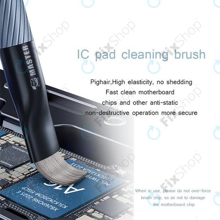 Mechanic - Stahlbürste für PCB/BGA zur Reinigung von IC-Pads & Klebstoffentfernung