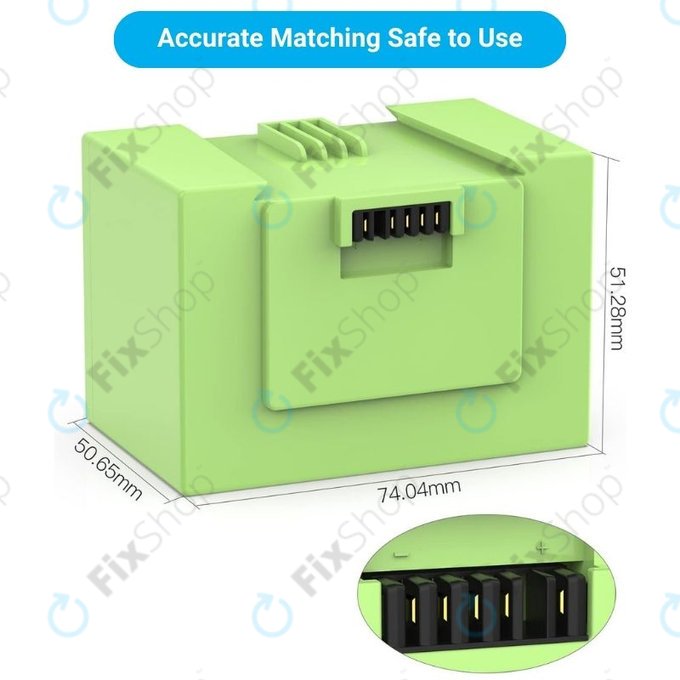 iRobot Roomba e-series, i-series - Akku Batterie ABL-D1, 4624864, ABL-D2 Li-Ion 14.4V 2600mAh HQ