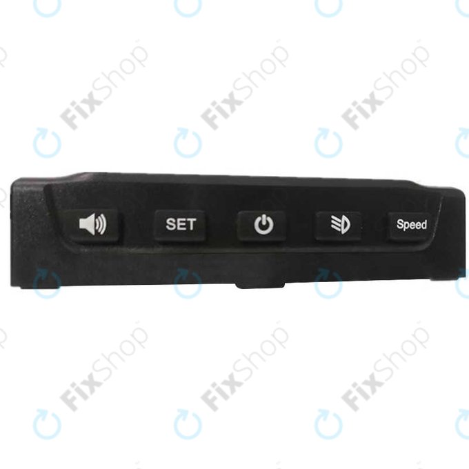 Kugoo S1, S1 Pro, S2, S3 - Armaturenbrett-Set (Kunststoffabdeckung für Display, Gashebel, Bremse, LED-Lichtabdeckung)