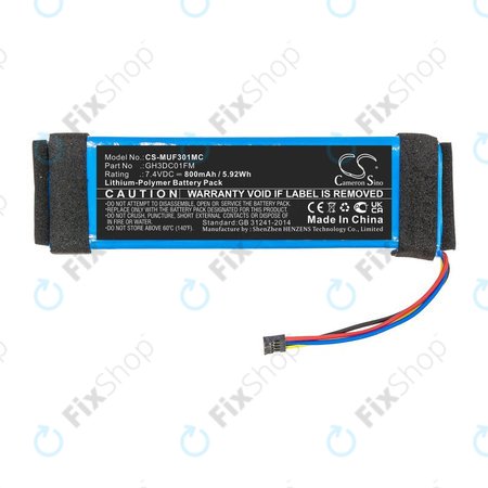 Akku batterie für Xiaomi Fimi Palm, 800mAh, Li-Pol, 7.4V, GH3DC01FM, HQ