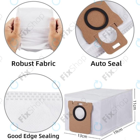Staubbeutel, 2 Stk. für Xiaomi Robot Vacuum X20 Max, X20 Pro