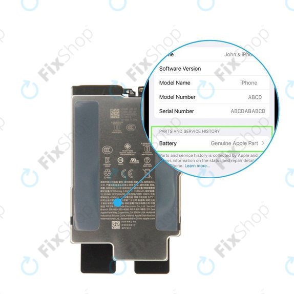 Akku für iPhone 17 Air | 3149mAh | 661-55235 | Genuine Apple