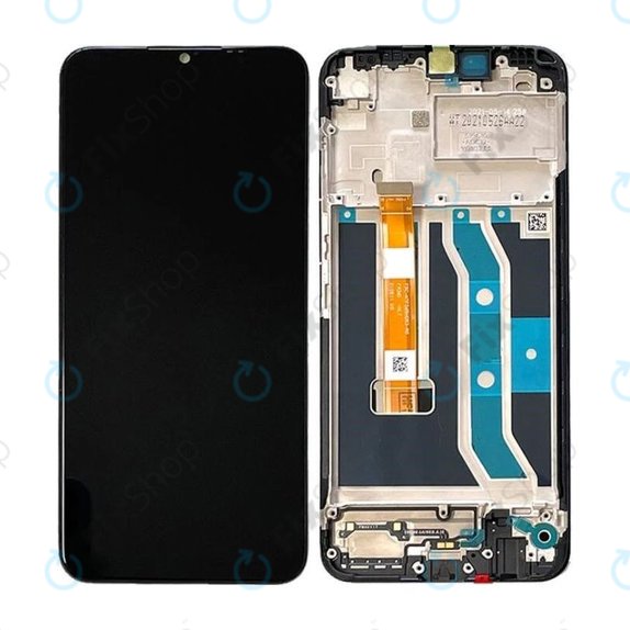 Realme C21Y RMX3261 RMX3263 - LCD Display + Touchscreen Front Glas + Rahmen TFT