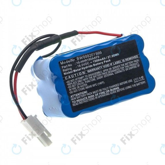Philips PowerPro Uno - Akku Batterie 15-HHR150AAF9 Ni-MH 18.0V 1500mAh