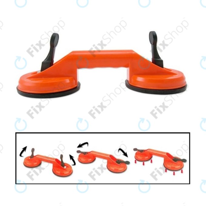 Saugnapf aus Kunststoff und Gummi zum Öffnen von Geräten