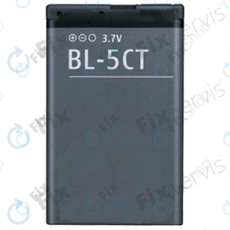 Nokia C3 Touch, C5, C6, 3720, 5220, 5630, 6303, 6730 - Akku Batterie BL-5CT 1050mAh