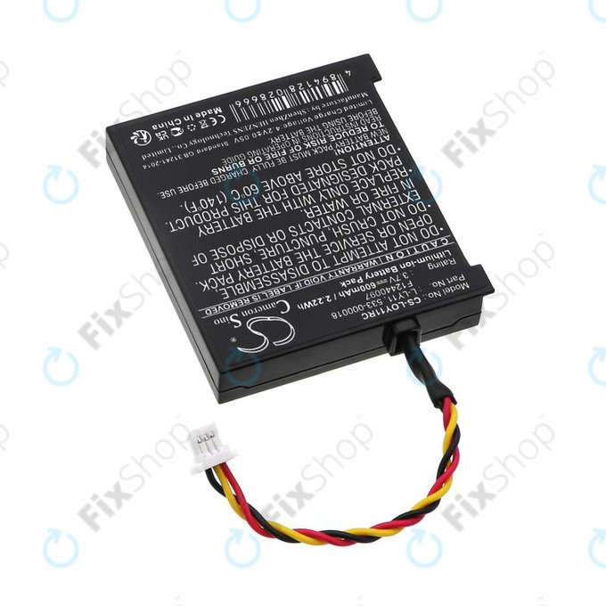 Akku batterie für Logitech G930, 600mAh, Li-Ion, 3.7V, L-LY11, HQ