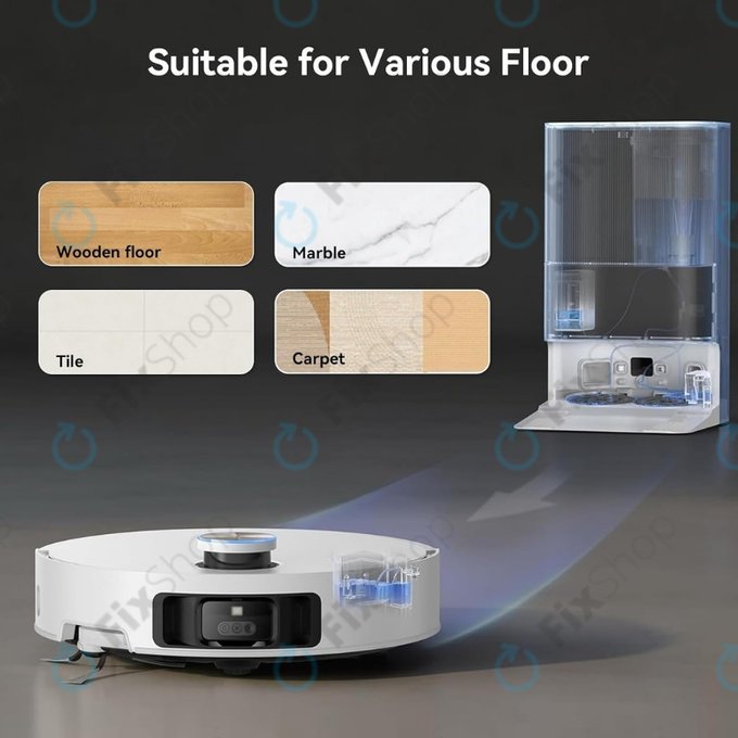 Xiaomi Dreame X50 Ultra, X40 Ultra, L40 Ultra, L40s Pro Ultra, Mova V50 Ultra, P60 - Seitenbürste