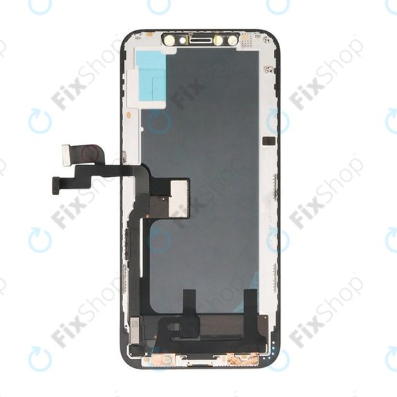 Display für iPhone XS, Touchscreen-Glas mit Rahmen, Refurbished