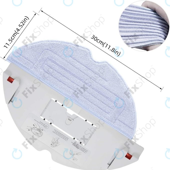 Xiaomi Roborock S7, S7+, S7 MaxV, S7 MaxV Ultra, S7 Pro Ultra, S8, S8+, T7S Plus - Wischtuch (Mikrofaser)