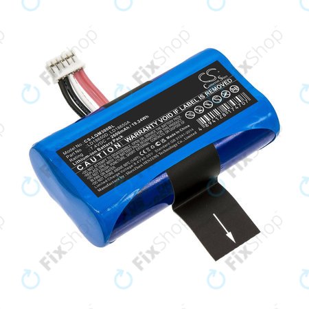 Batterie für Ingenico Apos A8, 2600mAh, Li-Ion, 7.4V, LD18650D, HQ