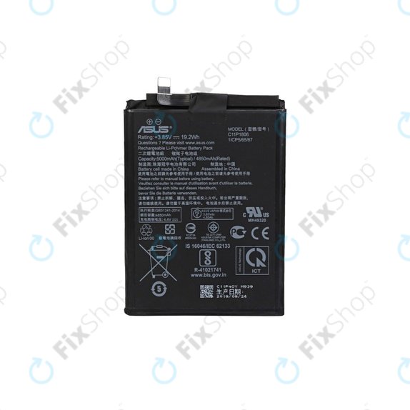 Asus ZenFone 6 ZS630KL - Akku Batterie C11P1806 5000mAh - 0B200-03390100 Genuine Service Pack