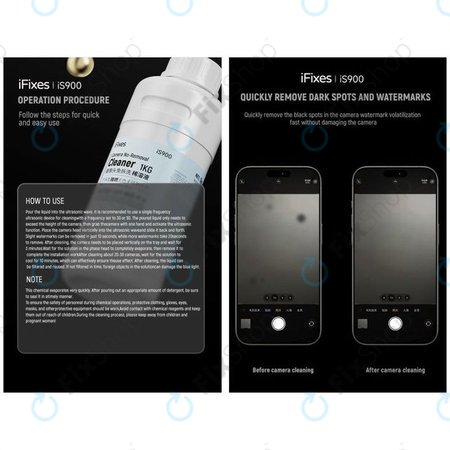 iFixes iS900 - Kameralinsenreiniger - 500ml