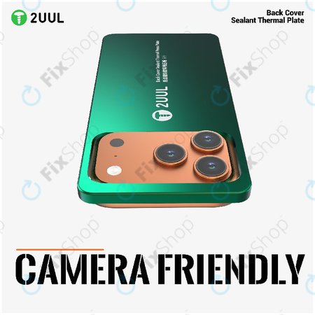 Thermoplatte zum Verpressen des Backcovers, 2UUL DA68, 2 Stk./Packung