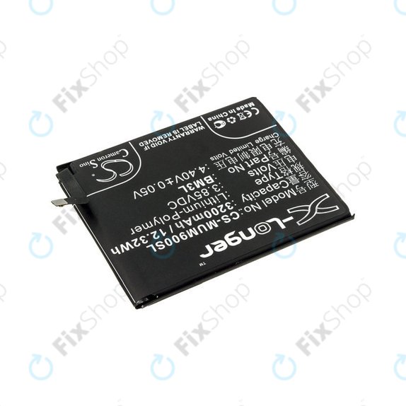 Akku Batterie für Xiaomi Mi 9, 3200mAh, Li-Pol, 3.85 V, BM3L, HQ