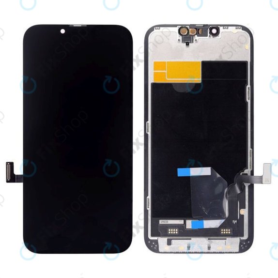 Display Hard OLED für iPhone 13, Touchscreen-Glas mit Rahmen, FixPremium