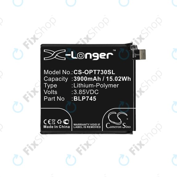 OnePlus 7T Pro - Akku Batterie BLP745 3900mAh HQ