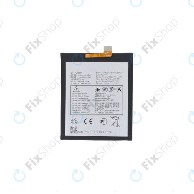 Blackberry Key2 LE - Akku Batterie TLP029C1 3000mAh